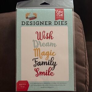 Echo Park Magic Word Die Set